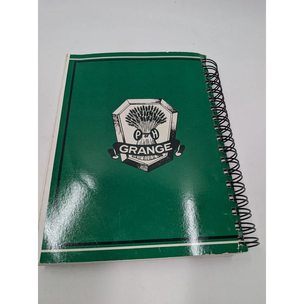 Pennsylvania State Grange Cookbook 1992 First Printing Spiral Bound Vintage PA